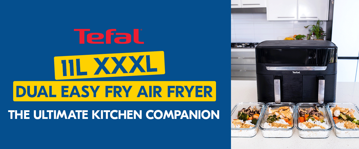 Meal Prep & Healthy Recipes with Tefal XXXL Air Fryer