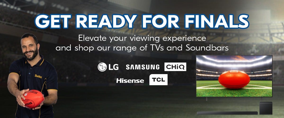 Kick Off Footy Finals Season with the Ultimate TV & Audio Setup