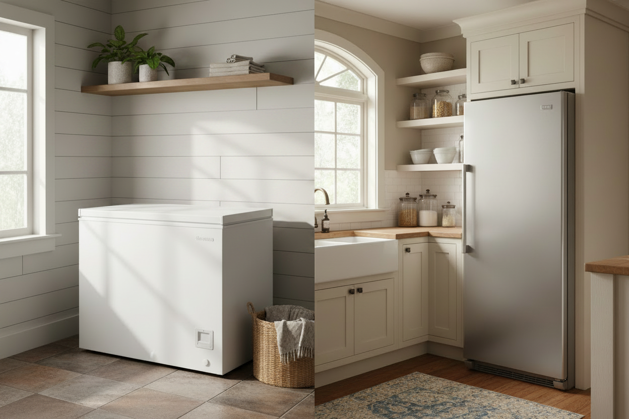 Chest Freezer vs Upright Freezer: Which Is Right for You?