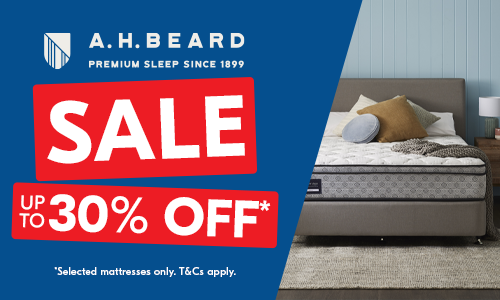 Up to 30% off selected A.H. Beard Mattresses