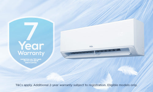 Extended Warranty on select TCL Air Conditioners