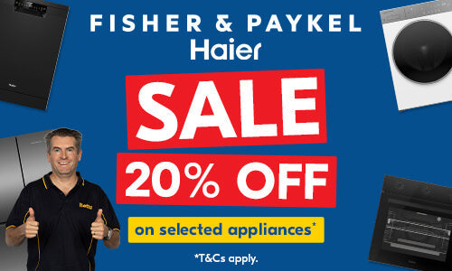 Fisher & Paykel and Haier – 20% Off Selected Appliances | Betta