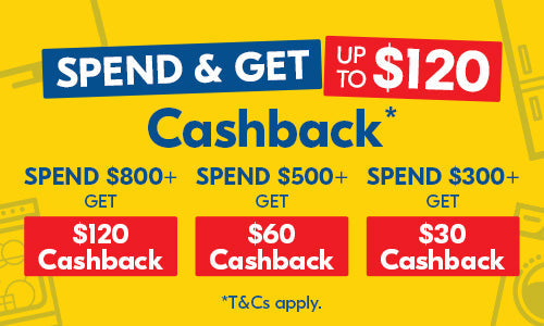 Spend & Get Up To $120 Cashback