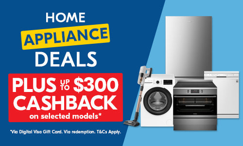 Home Appliance Deals + Up to $300 Cashback
