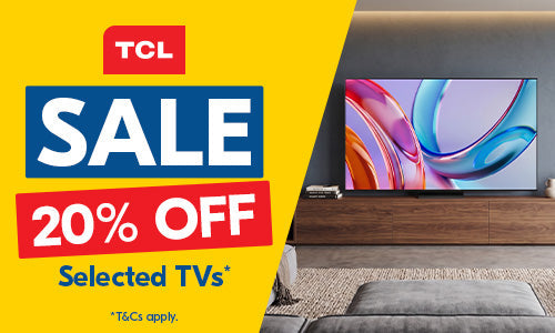 20% off selected TCL TVs