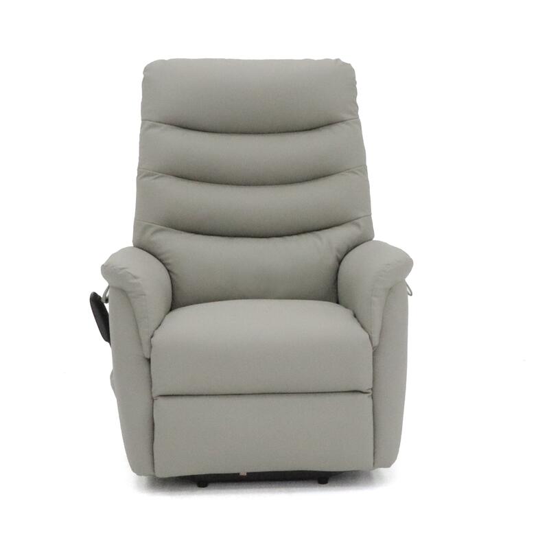 Avante Stirling Lift & Recline Petite Leather Arm Chair - Beach