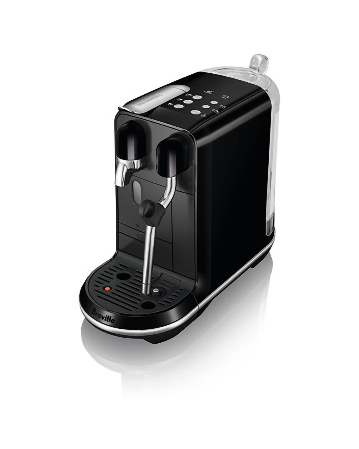 Breville Nespresso Creatista Uno Capsule Coffee Machine - Black