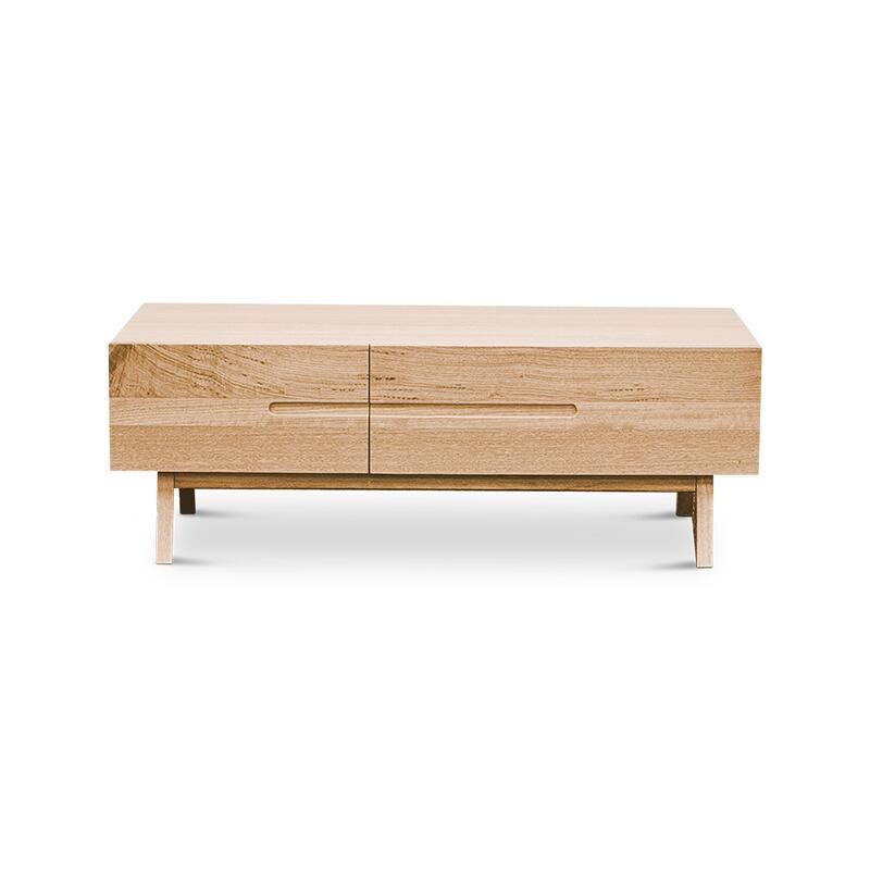 Evolve 120cm Tasmanian Oak Coffee Table - Clear Lacquer