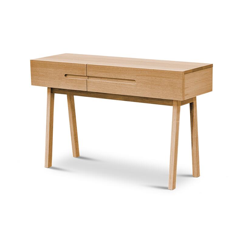 Evolve 120cm Tasmanian Oak Hall Table - Clear Lacquer