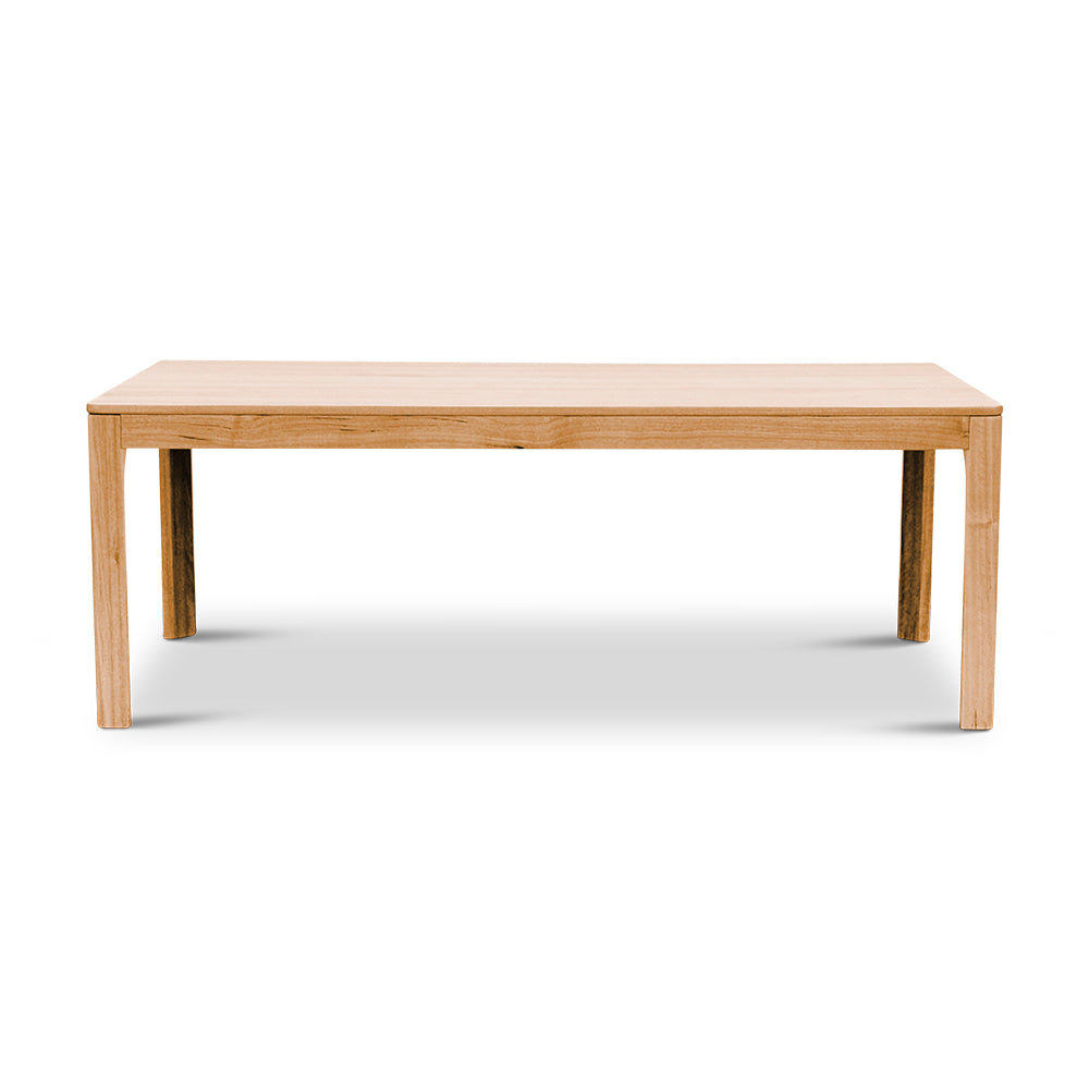 Evolve 180cm Tasmanian Oak Dining Table - Clear Lacquer