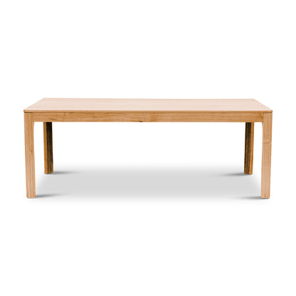 Evolve 180cm Tasmanian Oak Dining Table - Clear Lacquer