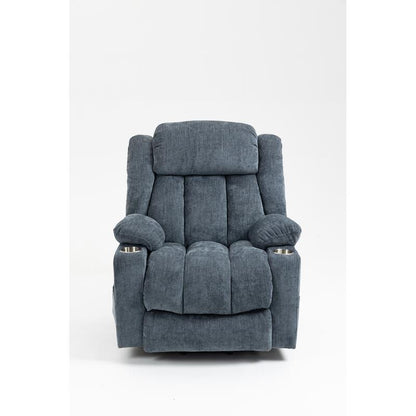 Avante Chelsea Lift & Recliner Arm Chair in Cobalt Fabric - Standard Sized