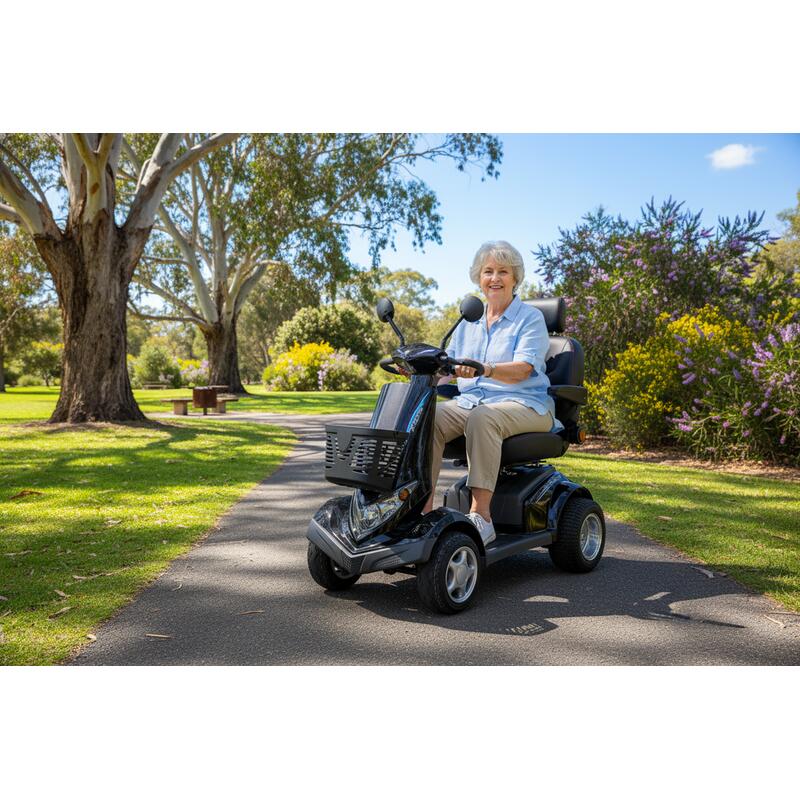 Velira Aviator X Mobility Scooter (with 70Ah Battery) - Black