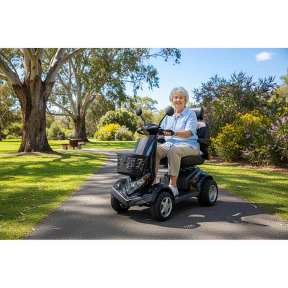 Velira Aviator X Mobility Scooter (with 70Ah Battery) - Black