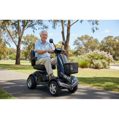 Velira Aviator X Mobility Scooter (with 70Ah Battery) - Black