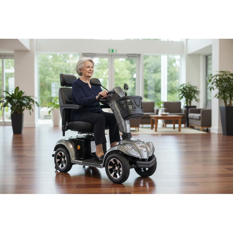 Velira Cruise Mobility Scooter (with 70Ah Battery) - Grey