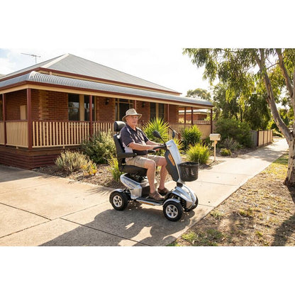 Velira Cutie Mobility Scooter (with 55Ah Battery) - Silver