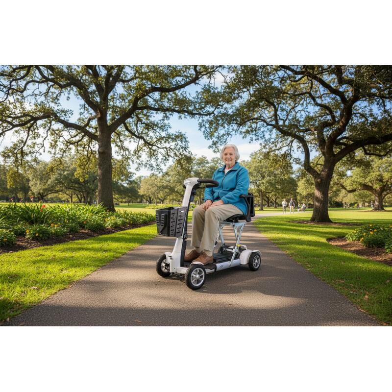 Velira Joy Mobility Scooter (with Battery) - White