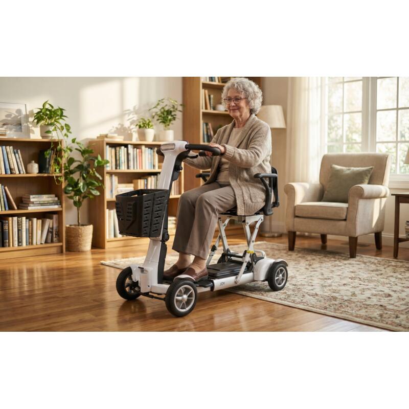 Velira Joy Mobility Scooter (with Battery) - White