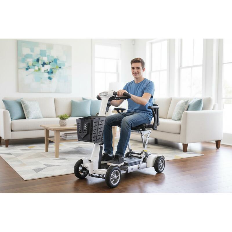 Velira Joy Mobility Scooter (with Battery) - White