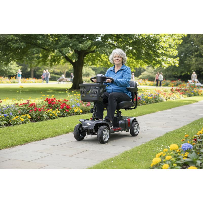 Velira Lite Mobility Scooter (with 20Ah Battery) - Red