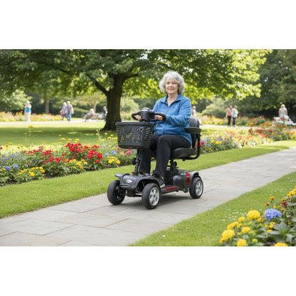 Velira Lite Mobility Scooter (with 20Ah Battery) - Red