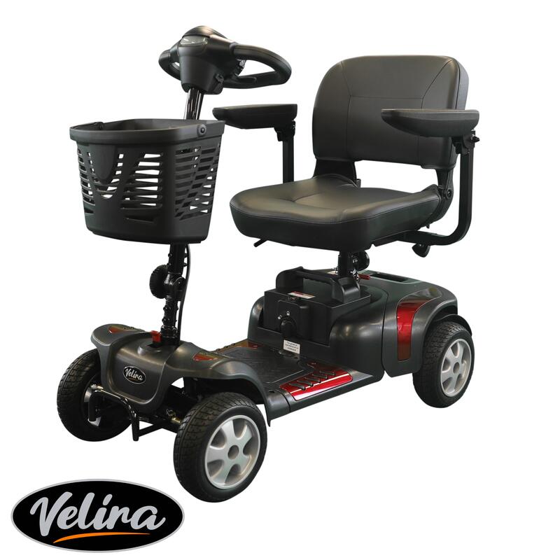 Velira Lite Mobility Scooter (with 20Ah Battery) - Red