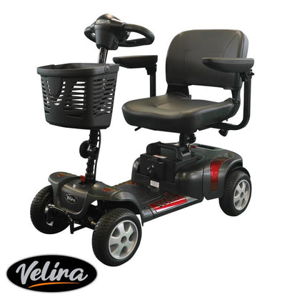 Velira Lite Mobility Scooter (with 20Ah Battery) - Red