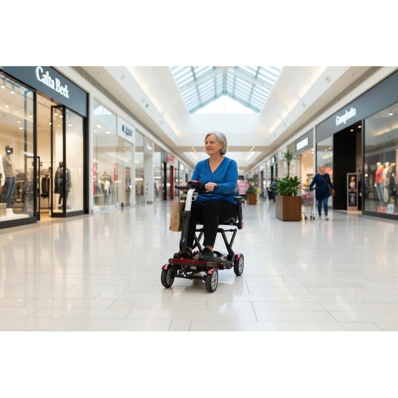 Velira Swift Mobility Scooter (with Battery) - Red