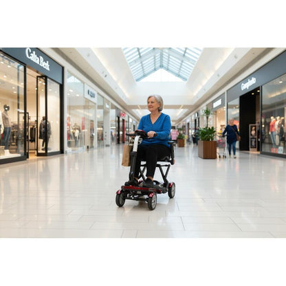 Velira Swift Mobility Scooter (with Battery) - Red
