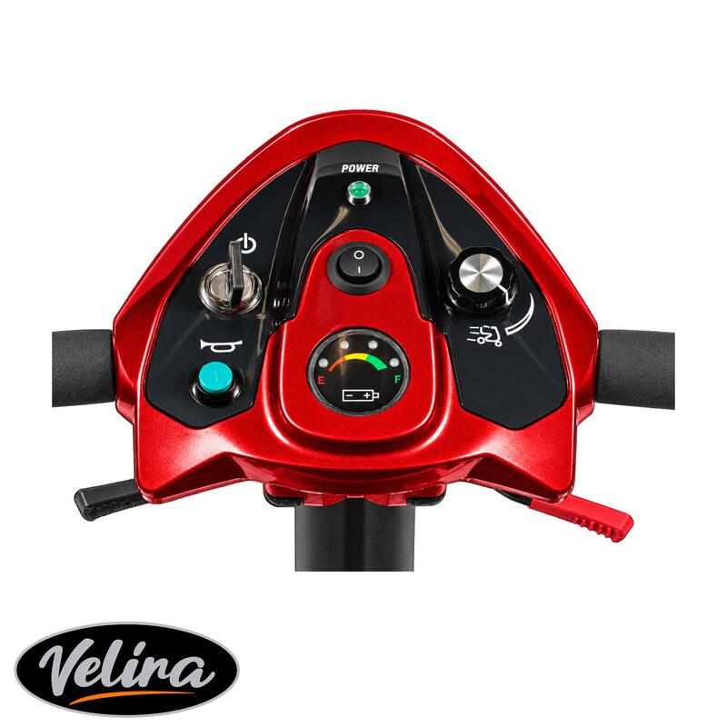 Velira Swift Mobility Scooter (with Battery) - Red