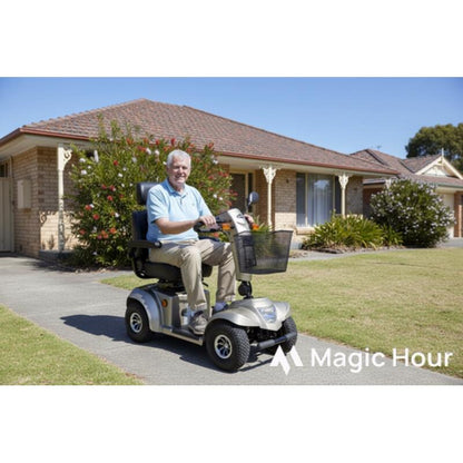 Velira Venture Mobility Scooter (with 50Ah Battery) - Champagne