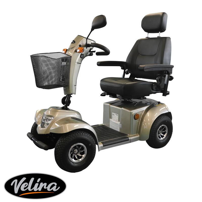 Velira Venture Mobility Scooter (with 50Ah Battery) - Champagne