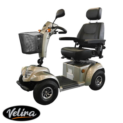 Velira Venture Mobility Scooter (with 50Ah Battery) - Champagne