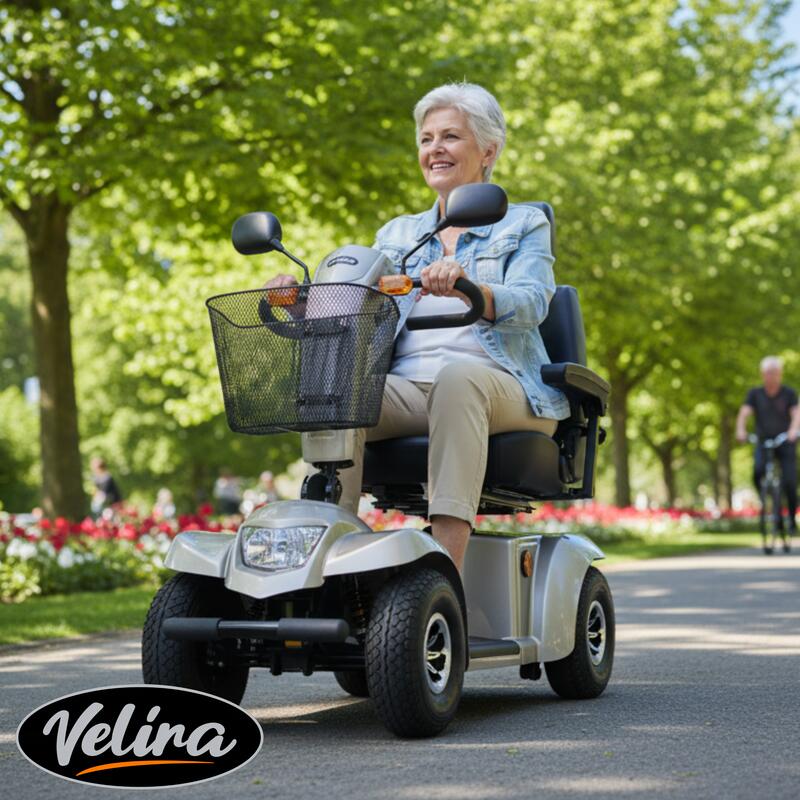Velira Venture Mobility Scooter (with 50Ah Battery) - Champagne