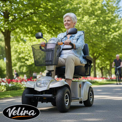 Velira Venture Mobility Scooter (with 50Ah Battery) - Champagne
