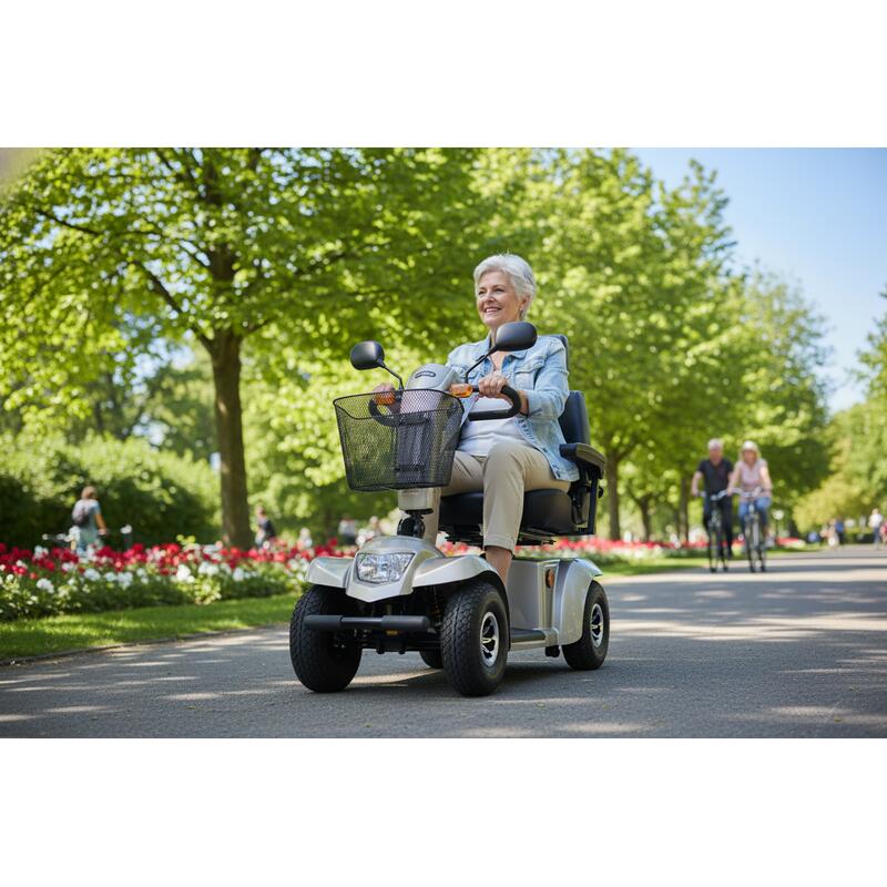 Velira Venture Mobility Scooter (with 50Ah Battery) - Grey