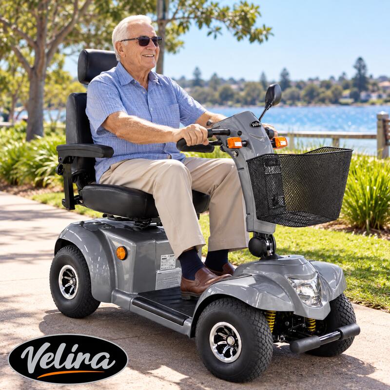 Velira Venture Mobility Scooter (with 50Ah Battery) - Grey