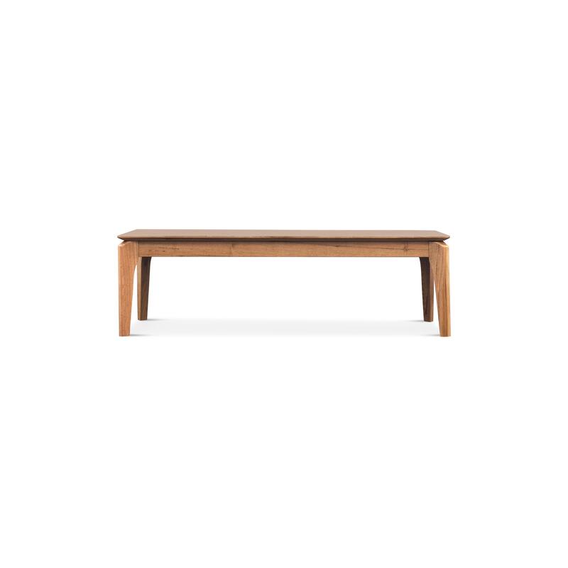 Lusso 140cm Tasmanian Oak Coffee Table - Clear Lacquer