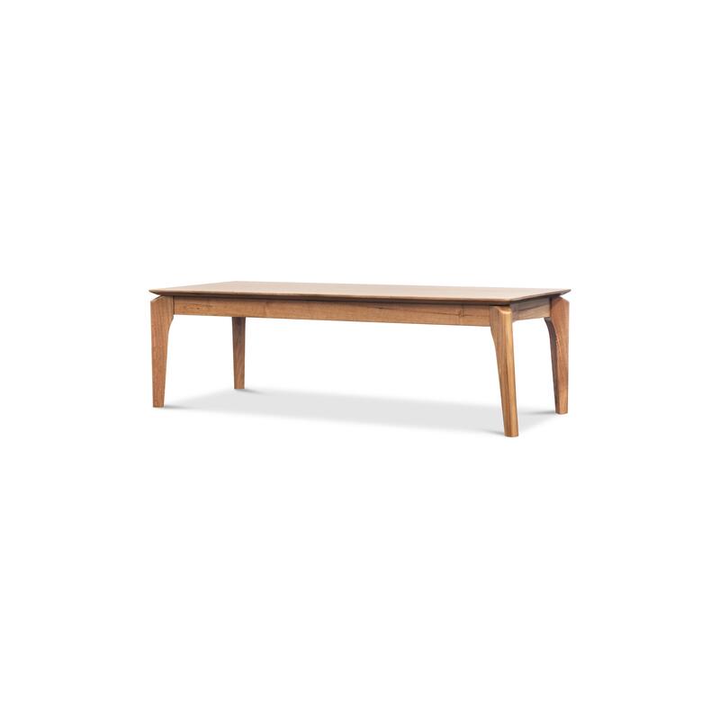 Lusso 120cm Tasmanian Oak Coffee Table - Clear Lacquer