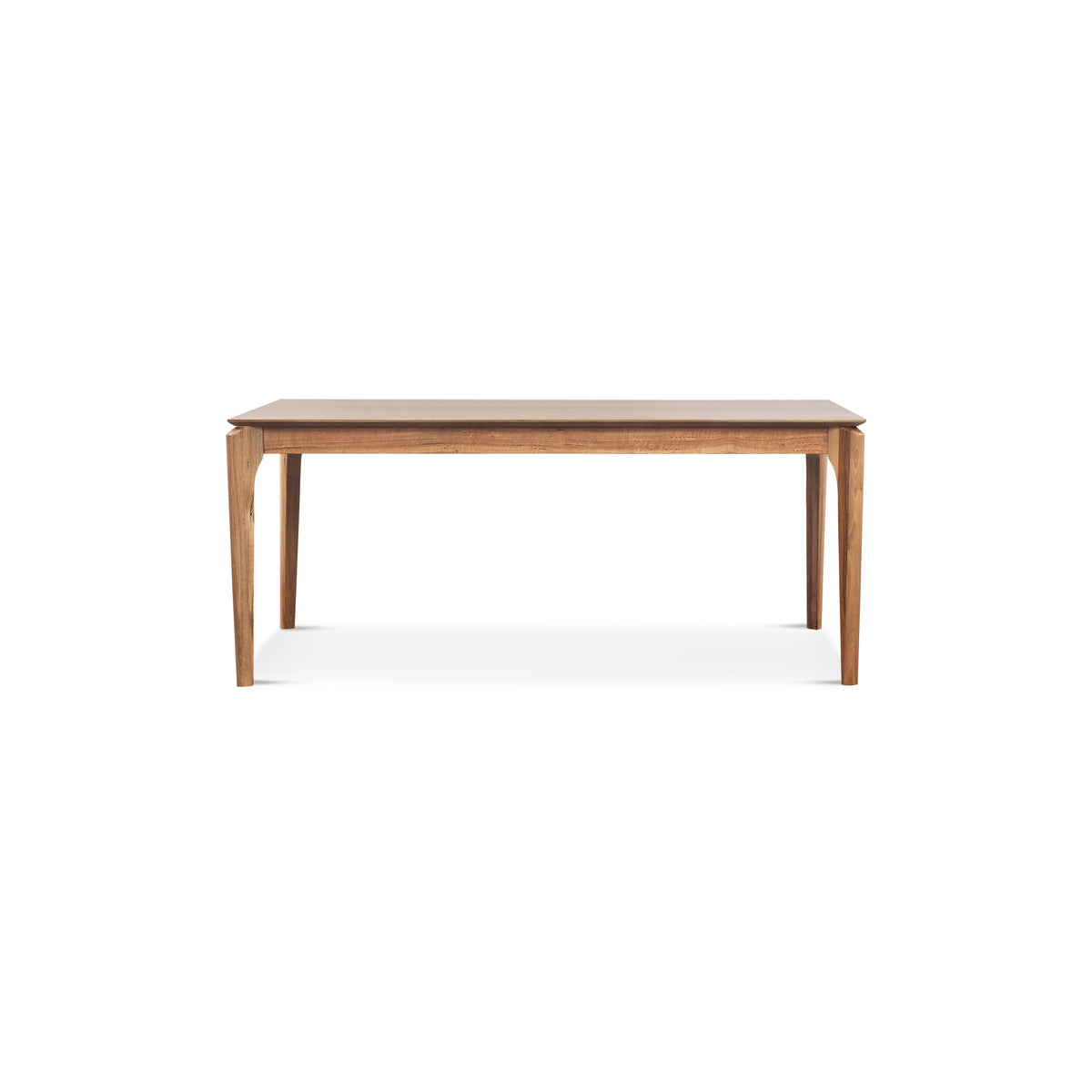 Lusso 210cm Tasmanian Oak Dining Table - Clear Lacquer