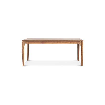 Lusso 240cm Tasmanian Oak Dining Table - Clear Lacquer