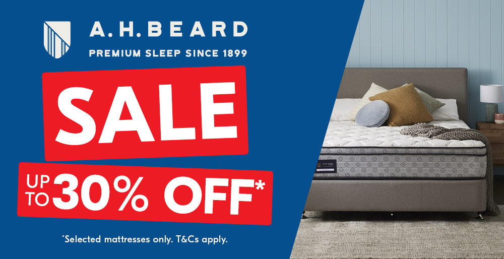 Up to 30% off selected A.H. Beard Mattresses