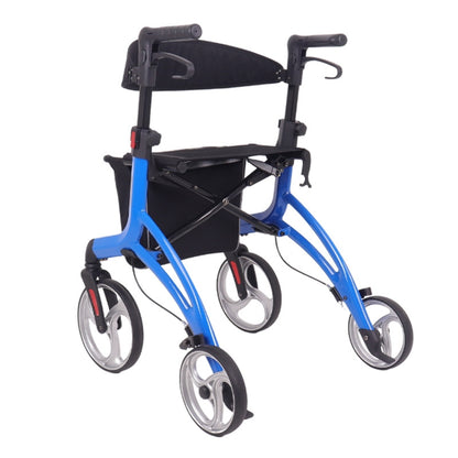 Zoom Mobility Air-Max Z08 Rollator Walking Frame - Blue
