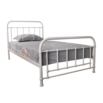 Akira Single Bed - White