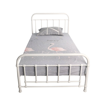 Akira Single Bed - White