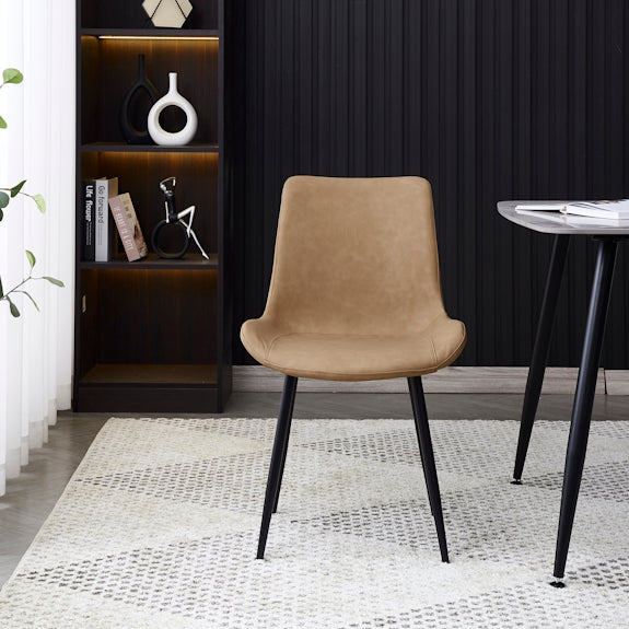 Apollo Dining Chair - Latte/Black