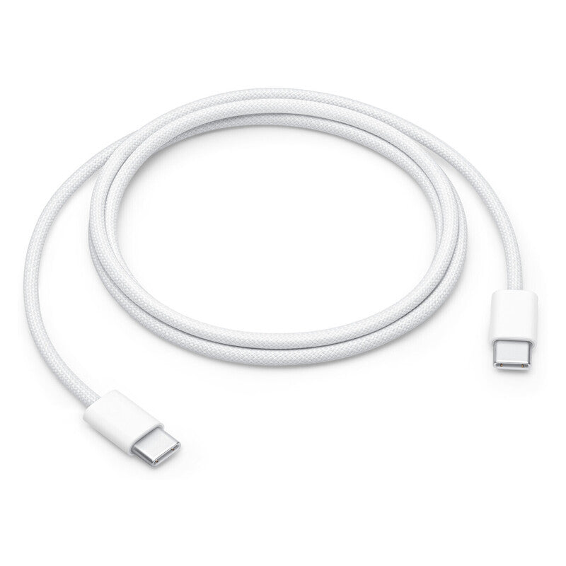 Apple 1m Charging Cable - USB-C to USB-C, 60W, Woven - White