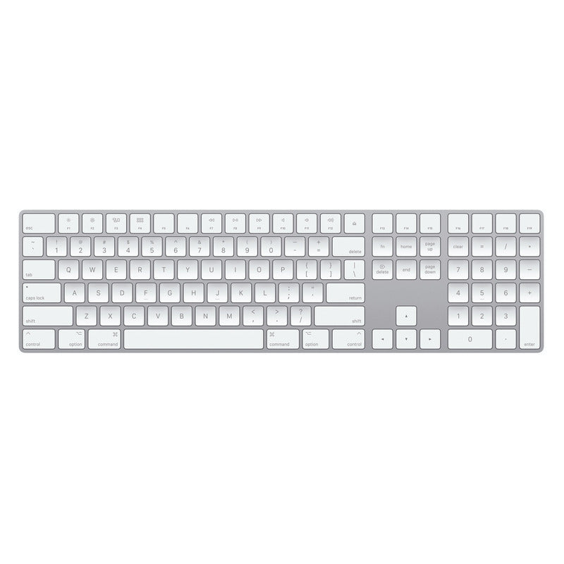 Apple Magic Keyboard for Mac - USB-C, Touch ID, Numeric Keypad - White/Silver