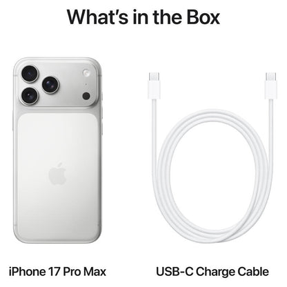 Apple iPhone 17 Pro Max Smartphone - Unlocked 5G 256GB - Silver